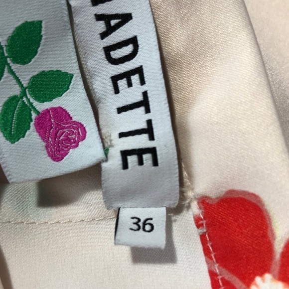 Bernadette Stretch Silk Floral Print Skirt - Picture 6 of 8